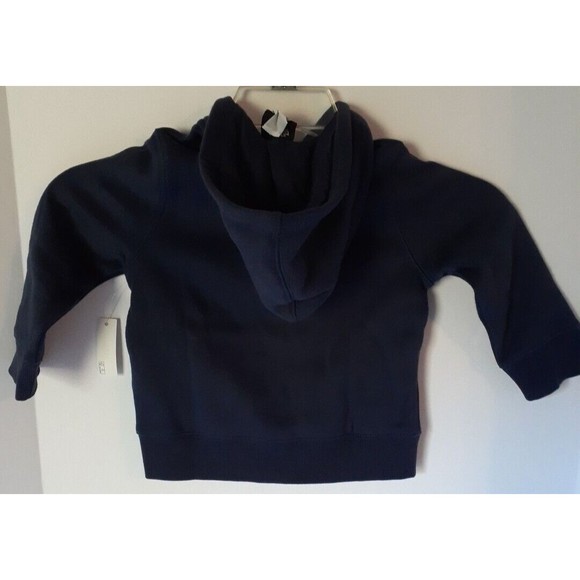 Toddler Star Wars Mandalorian Navy Blue Fleece Zip-up Hoodie 3T-Spotted Zebra - Picture 3 of 9